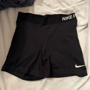 Women’s Black Nike Pro Shorts
